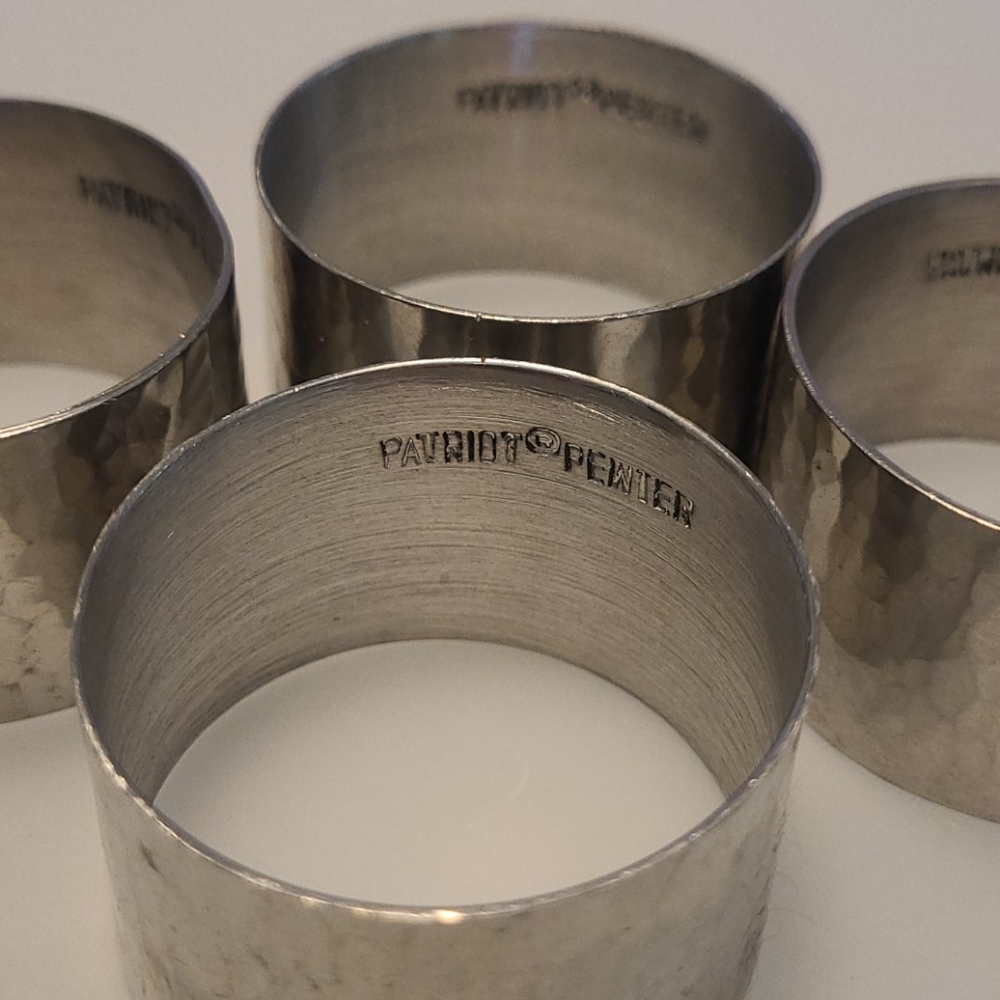 Set 4 napkin rings